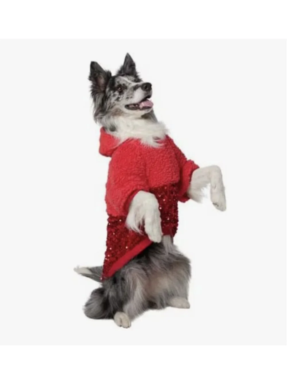 Frisco Sequin Sherpa Dog & Cat Hoodie